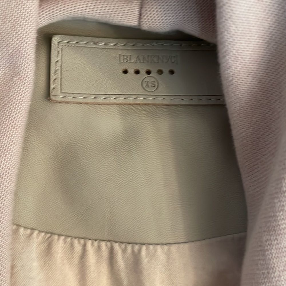 Blank NYC Sweater vegan Leather Jacket - Picture 2 of 6